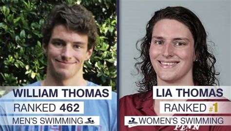 Ncaa Rejects Swimmer William Thomas As Woman Of The Year… Vigilant Links