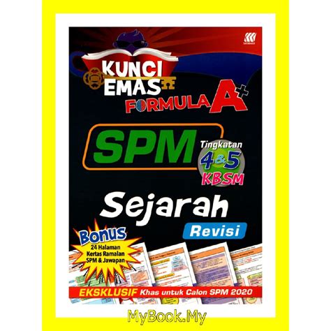 Myb Buku Rujukan Nota Kunci Emas Spm Tingkatan Kbsm Sejarah