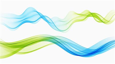 Premium Vector Vector Abstract Flow Of Colored Transparent Wavesblue