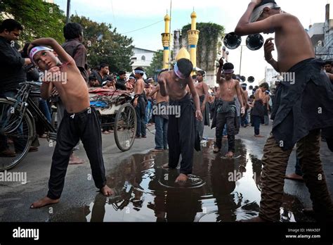 India State Of Telangana Hyderabad The Day Of Ashura On The Th Day