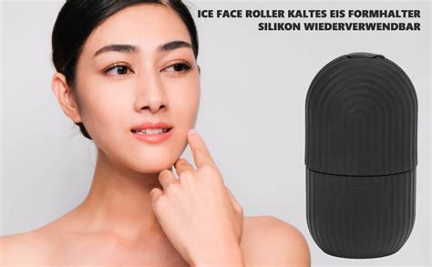 Ice Roller F R Gesicht Und Augen Silikon Eis Gesichtsform Eishalter