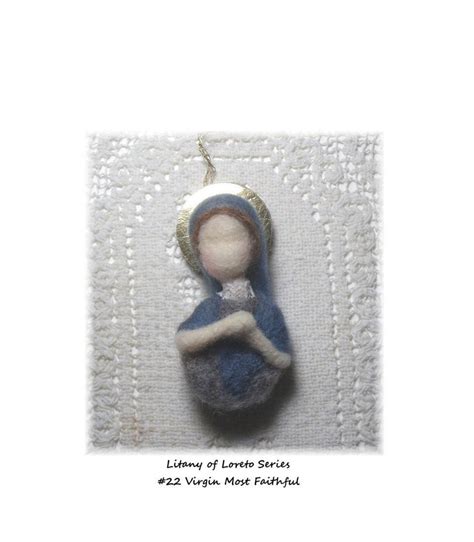 Litany Of Loreto Series 22 Virgin Most Faithful Etsy