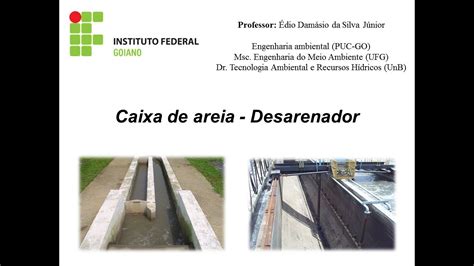 Caixa De Areia Desarenador Youtube