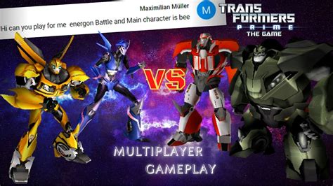 Bumblebee Vs Arcee Ratchet Bulkhead Transformers Prime The Game Energon Battle Tournament Pt