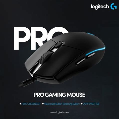 Logitech Pro Gaming Mouse Ads Design Unofficial Social Media