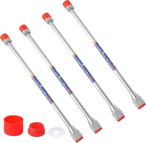 Kejjnyer 4 Pcs Airless Paint Sprayer Extension Pole 15