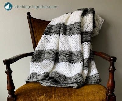 Crochet Striped Blanket Patterns Crochet News