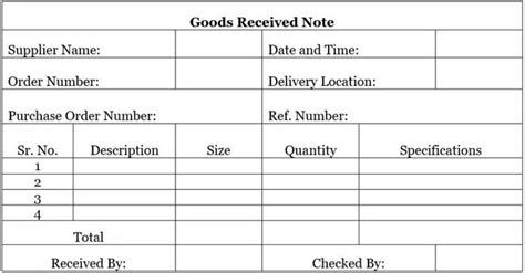 What Is A Goods Received Note GRN Everything Need To Know