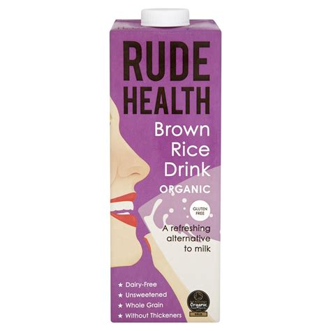 Bautura Bio Vegetala Din Orez Brun 1000 Ml Rude Health Farmacia Tei