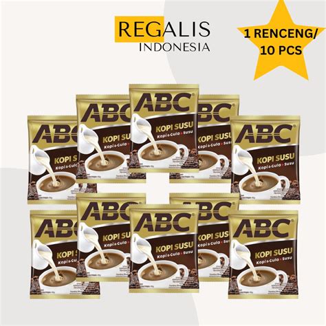 Jual ABC KOPI SUSU 31gr PER RENTENG ISI 10 PCS Shopee Indonesia