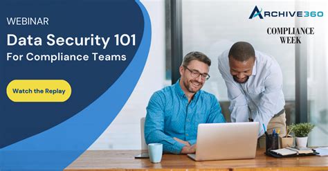 Data Security 101 For Compliance Teams Webinar With Compliance Week