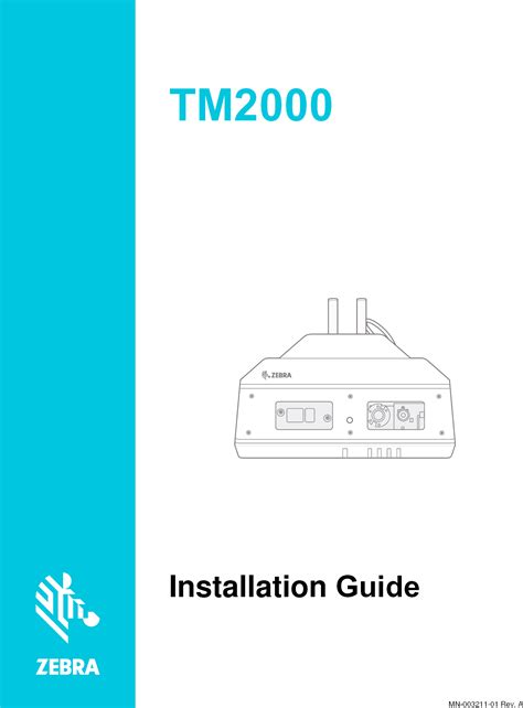 Zebra Technologies TM2000 Trailer Monitoring Unit User Manual