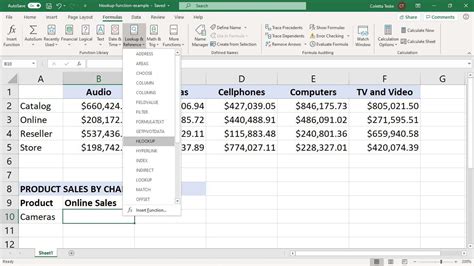 Jak používat funkci HLOOKUP aplikace Excel 2024