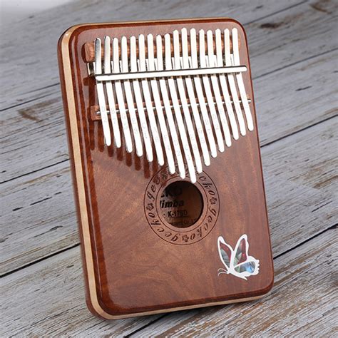 Wholesale Keys Kalimba Mbira African Mahogany Finger Thumb Piano