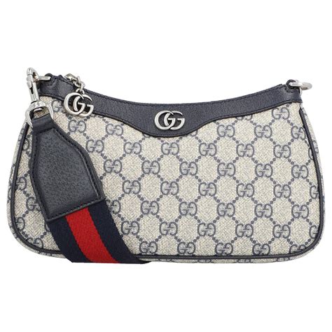 Gucci Ophidia Gg Petit Sac Main Beige Toile Marron Ref Joli