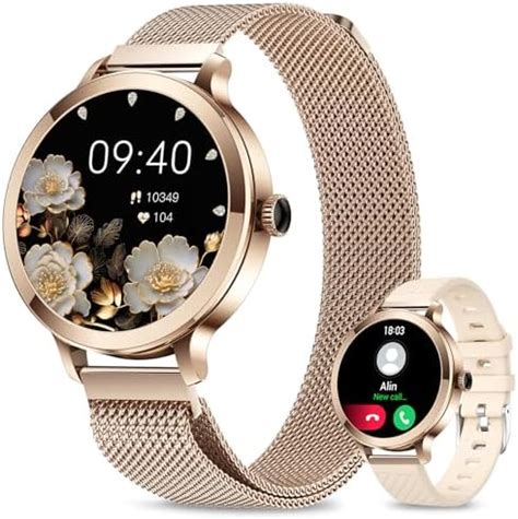 Agptek Smart Watch For Women Full Touch Fitness Lw Watch With