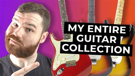 All Of My Guitars A Guitar Collection For A Gigging Musician Youtube