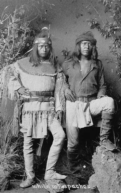 White Mountain Apache Men At Fort Grant In Arizona 1885 World War