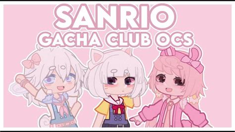 Gacha Club Ocs Sanrio Inspired Hello Kitty Gacha Club Aesthetic Ocs Gacha Outfits