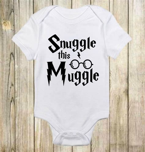 Snuggle This Muggle Onesie Baby Harry Potter Harry Potter