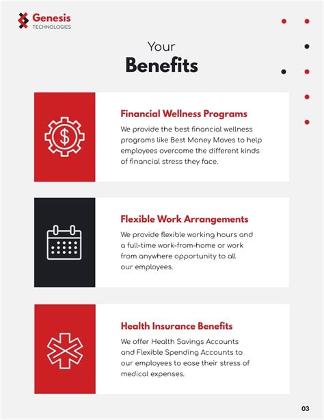 Benefit Booklet Template