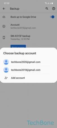 How To Change Google Backup Account Samsung Manual Techbone