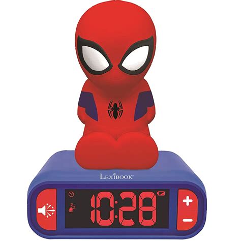 Reloj Despertador Spider Man Superjuguete Montoro