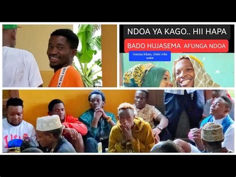 MASTAA WA COMEDY KWENYE HARUSI YA KAGO 360 BADO HUJASEMA ANGALIA