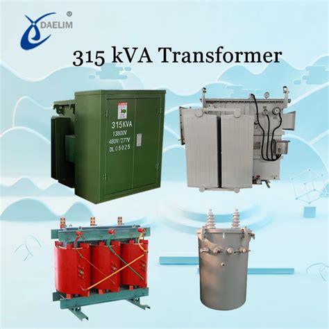 A Complete Access To 315 KVA Transformer Daelim Transformer