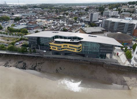 Newport Aerial Image Usw Newport Campus Aerial View Of Th Flickr