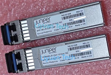 Juniper Ex Sfp Ge Lr Gbit Lr Km Lw Nm Sfp Liyuan Tech