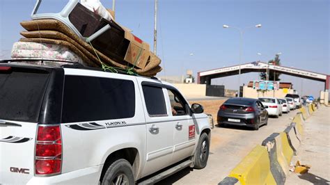 Reopening Of Jordanian Syrian Border Seen As Sign Of Normality The Irish Times