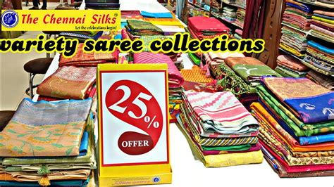 The Chennai Silks 25 Discount Saree Collections Variety Saree