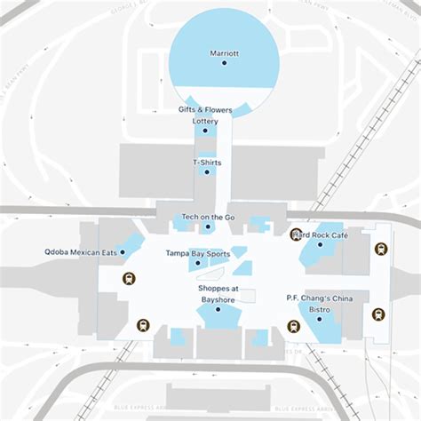 Tampa Airport Landside Map & Guide