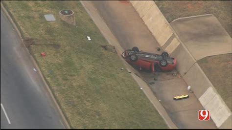 Woman Killed After Rollover Wreck Into Sw Okc Drainage Ditch