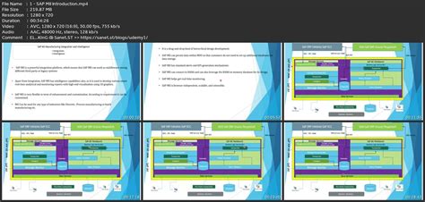 Learn Sap Mii - Manufacturing Integration And Intelligence - SoftArchive