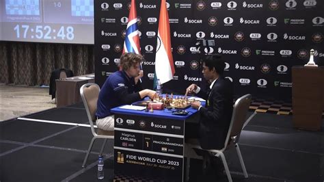 Chess World Cup Final Game Draw Gm Praggnanandhaa