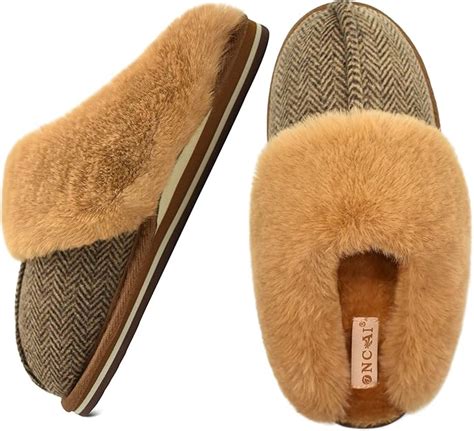 Oncai House Slippers For Women Orthotic Plantar Fasciitis Slippres
