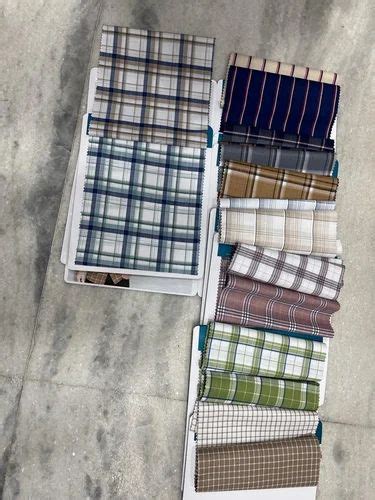 Cotton Check Fabric Check Stripes Multicolour At Rs Meter In Meerut