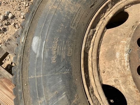 10 00R22 Commercial Truck Drive Tires Wheels BigIron Auctions