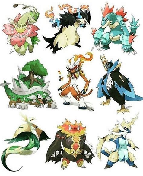 Mega Evolutions Starters