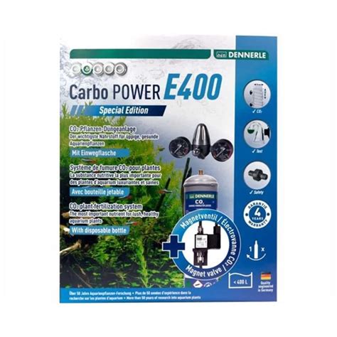 Dennerle CO2 Wegwerp Carbo Power E400 Special Edition AquastoreXL