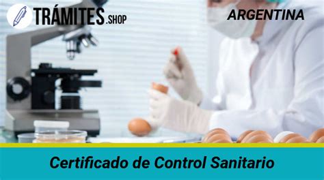 ᐈ Certificado de Control Sanitario Requisitos Paso a Paso y MÁS