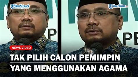 Menteri Agama Menghimbau Tak Pilih Calon Pemimpin Yang Menggunakan