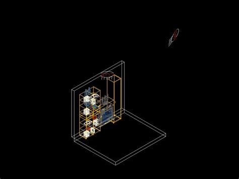 Mueble Modular 3d En AutoCAD Librería CAD