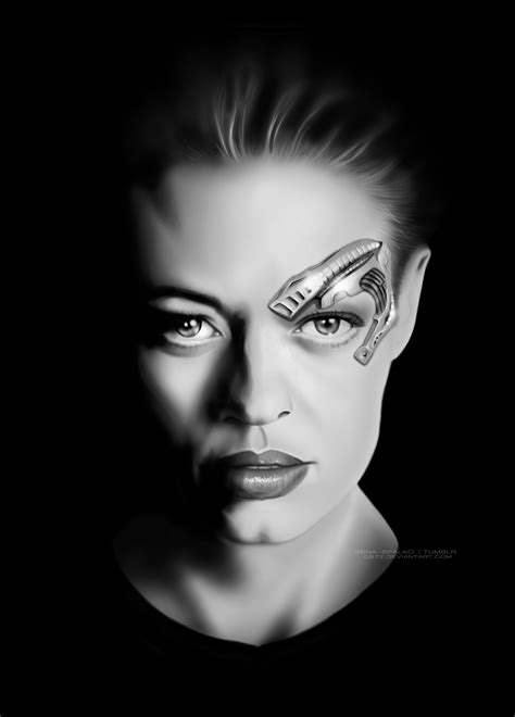 Artstation Seven Of Nine Portrait