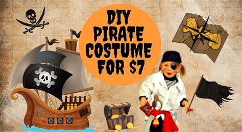 Diy Easy Pirate Costume For 7 No Sew Pirate Costumes For Pretend Play