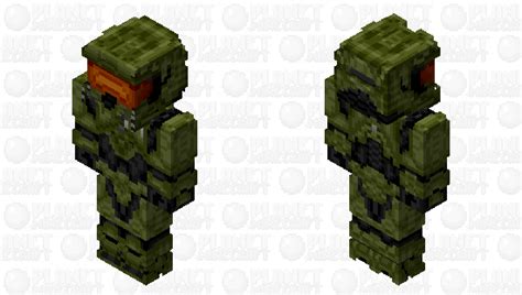 Halo Infinite Master Chief Minecraft Skin