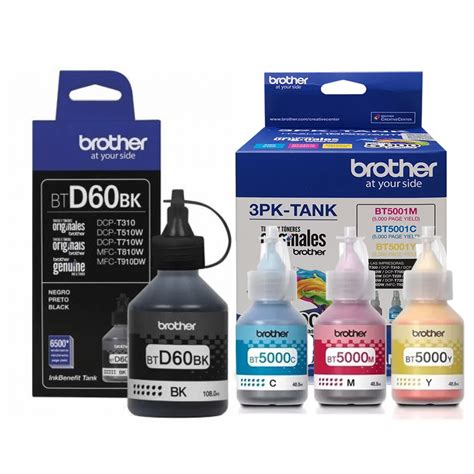 Tinta Brother Btd Bk Y Bt Tripack Por Juego T T Original