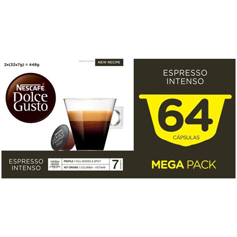 C Psulas Caf Dolce Gusto Espresso Intenso Nescaf Un X Un